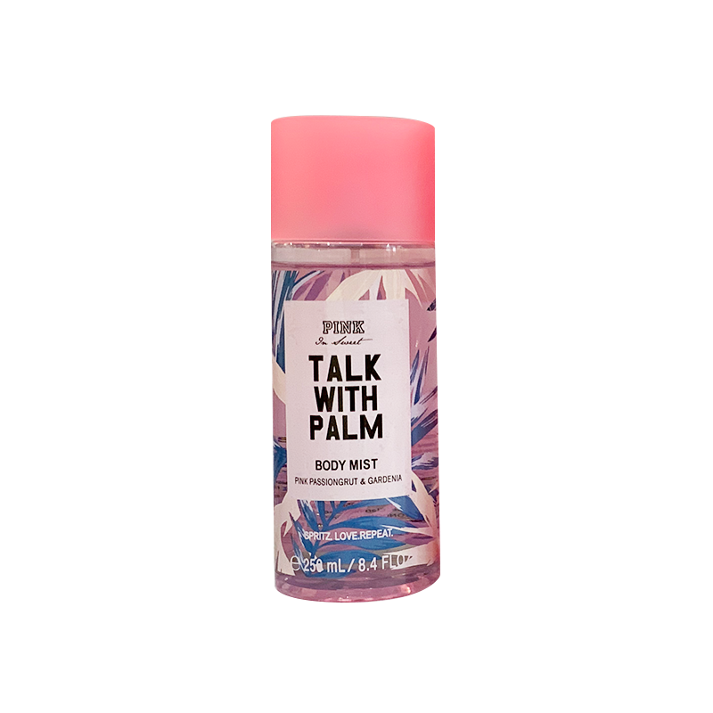 B0021-SY-2 250 ml Parlez avec Palm (Rose-2) Brume Corporelle pour Femmes