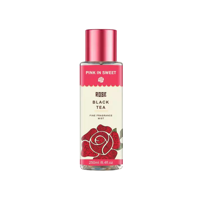 B0021-DP-3 Brume corporelle pour femmes à la rose, 250 ml